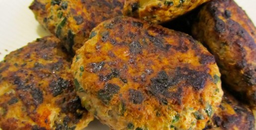 Cousin Annie’s Spanikopita Turkey Burgers