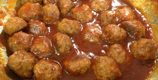 Mama V’s Almost Paleo Sweet and Sour Sausage Meatballs